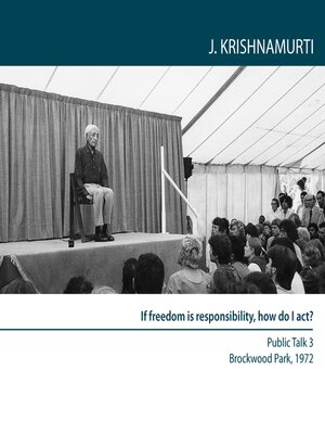 cover image of If Freedom is Responsibility, How Do I Act?